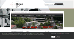Desktop Screenshot of ittigen.ch